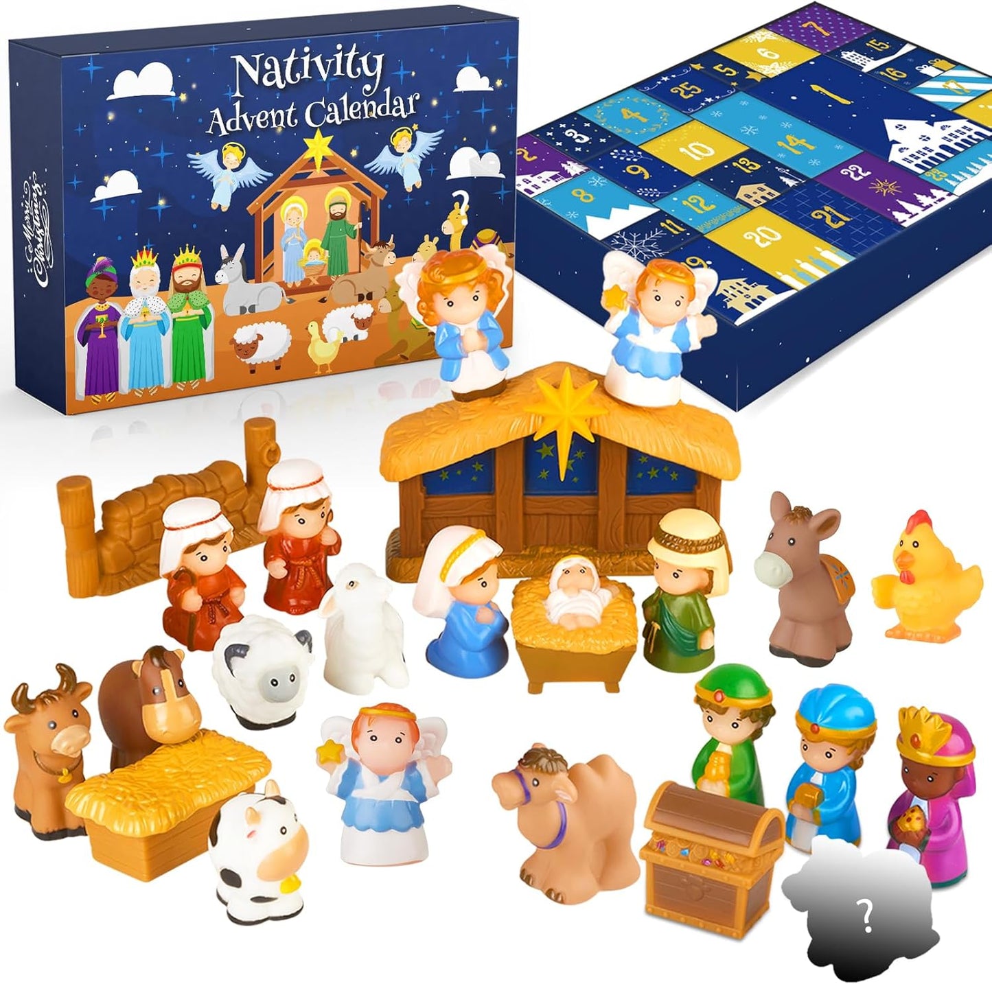 🏆2025 Nativity Advent Calendar (25pcs) 💯NONTOXIC & ODORLESS