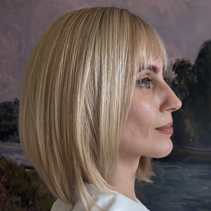 Theodora - Wigyy Ash Blonde Straight Layered Wigs