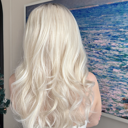 Imogen - Wigyy Blonde Curl Daily Use Wig with Bang