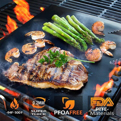 Non-stick BBQ Baking Mats.