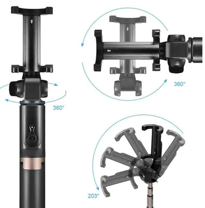 3D SMART BLUETOOTH HANDHELD SMOOTH GIMBAL【LAST DAY 50% OFF】