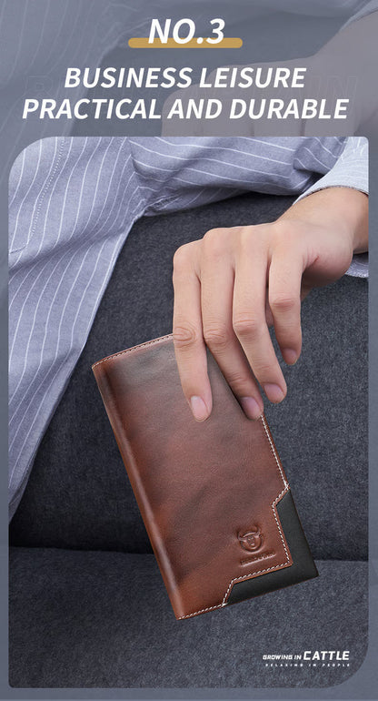 💯Cowhide Vintage Wallet