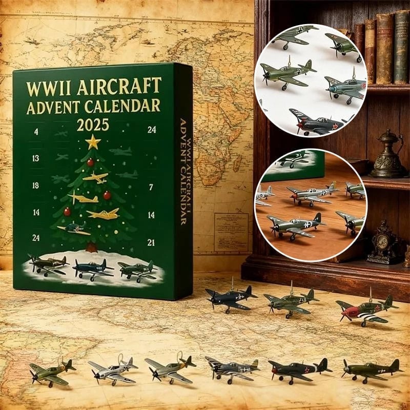 2025 Aircraft Advent Calendar World War II Plane