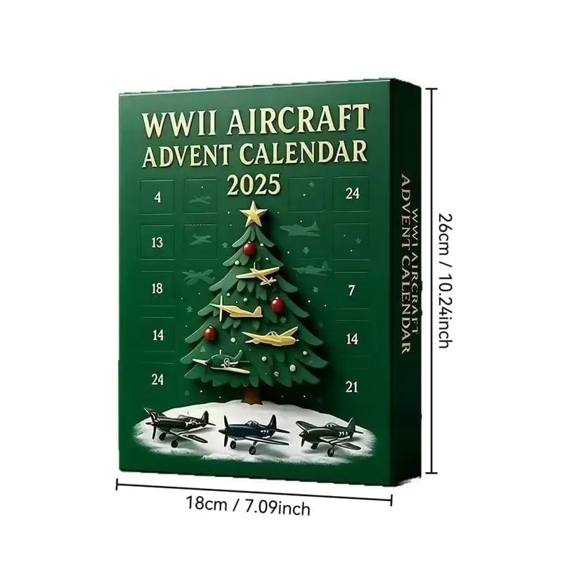 2025 Aircraft Advent Calendar World War II Plane