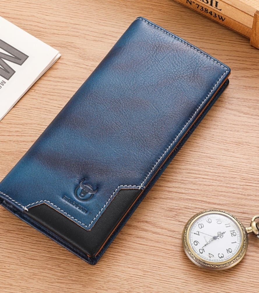 💯Cowhide Vintage Wallet