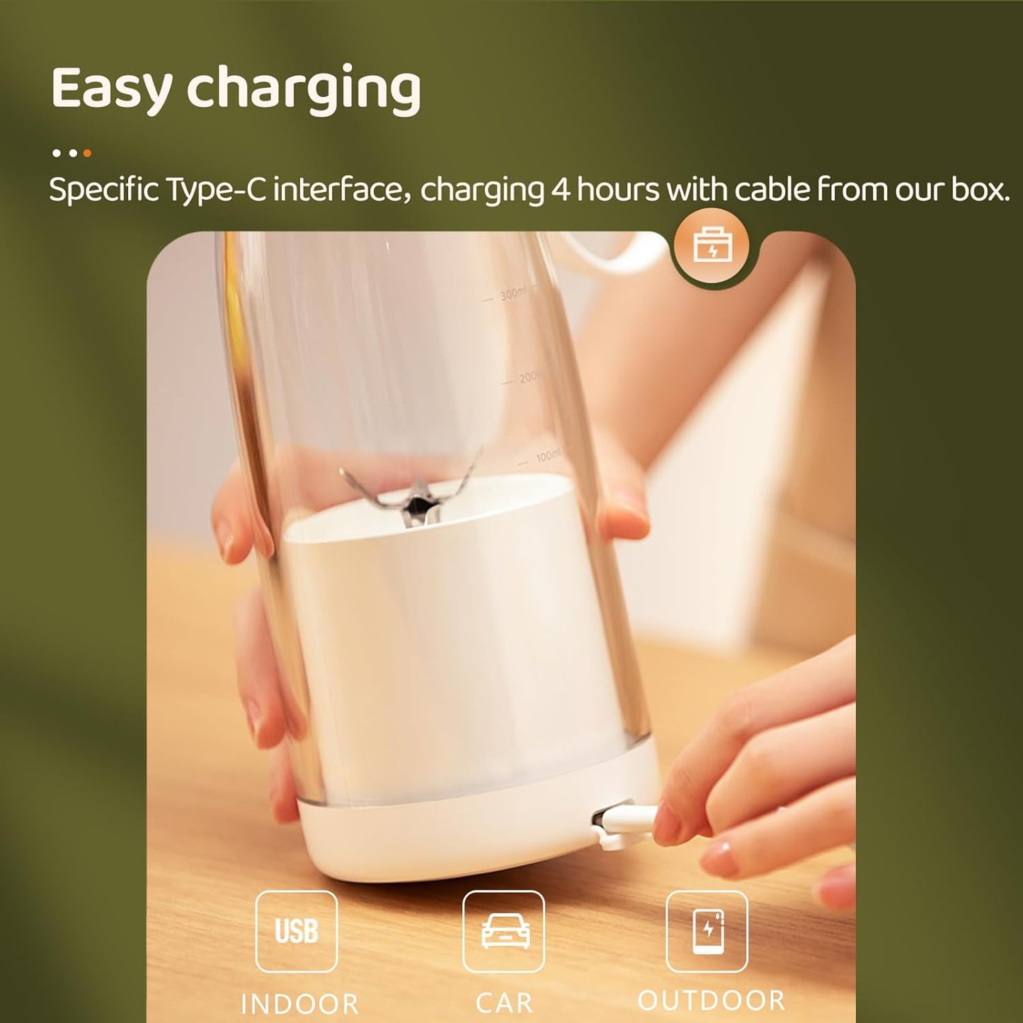 Portable juicer ✨ Fresh Energy Anywhere