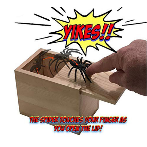 Spider box prank