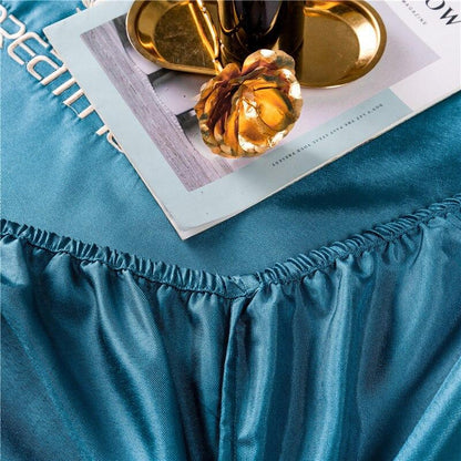 The cold feeling - Ice silk bed sheet 🎁 Summer Promotion - Free pillowcase & 50% OFF 🎁