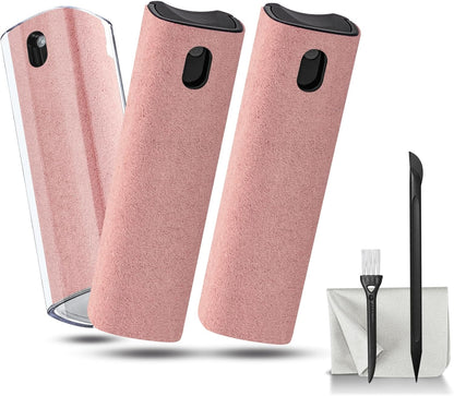 2-Pack Touchscreen & Gadget Cleaner Kit 💧✨ – Spray & Wipe for All Electronics 📱💻🖥️ & Car Screens 🚗