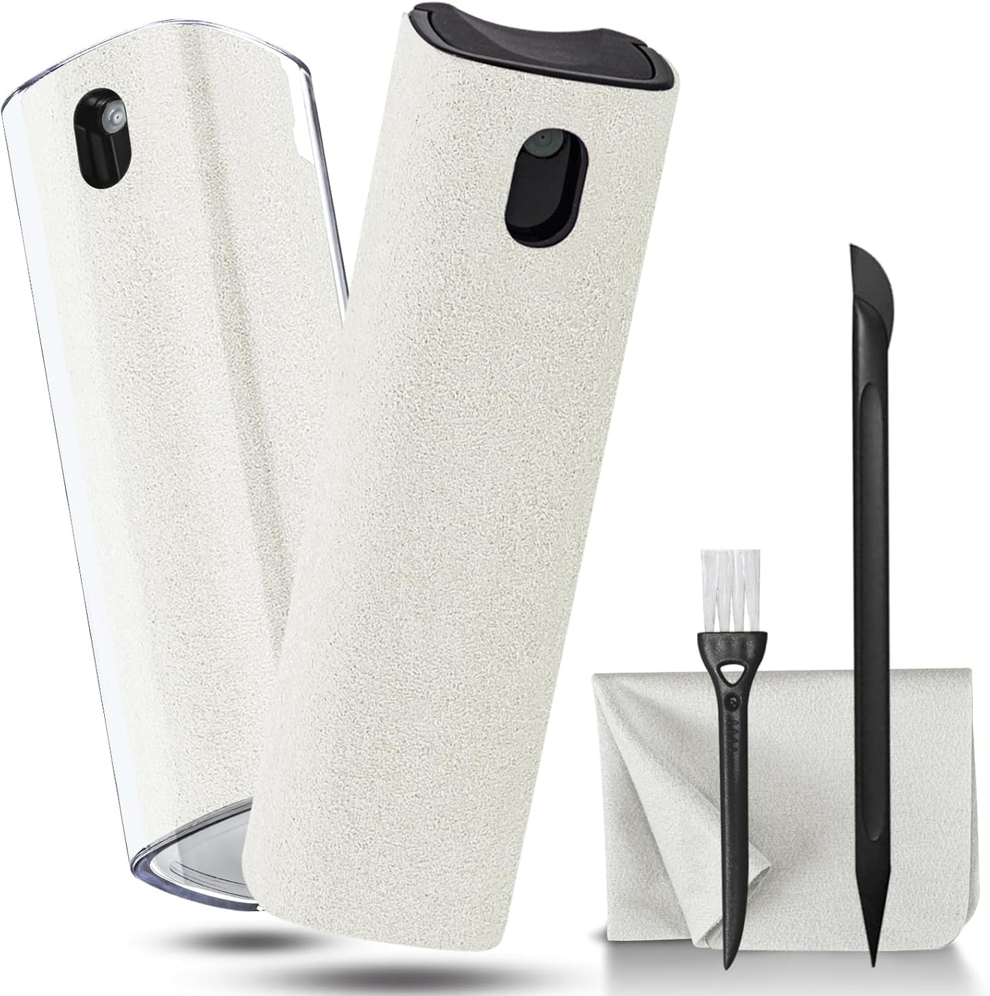 2-Pack Touchscreen & Gadget Cleaner Kit 💧✨ – Spray & Wipe for All Electronics 📱💻🖥️ & Car Screens 🚗