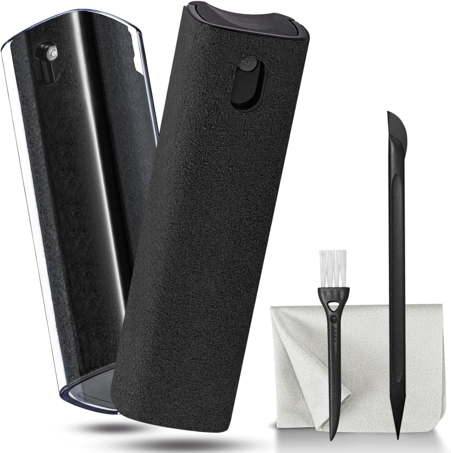 2-Pack Touchscreen & Gadget Cleaner Kit 💧✨ – Spray & Wipe for All Electronics 📱💻🖥️ & Car Screens 🚗