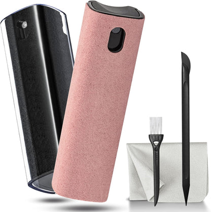 2-Pack Touchscreen & Gadget Cleaner Kit 💧✨ – Spray & Wipe for All Electronics 📱💻🖥️ & Car Screens 🚗