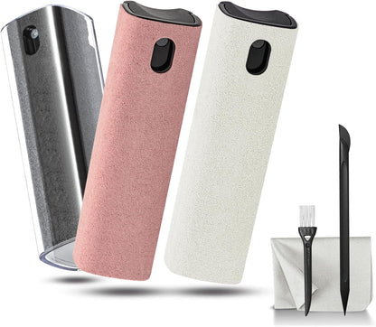 2-Pack Touchscreen & Gadget Cleaner Kit 💧✨ – Spray & Wipe for All Electronics 📱💻🖥️ & Car Screens 🚗