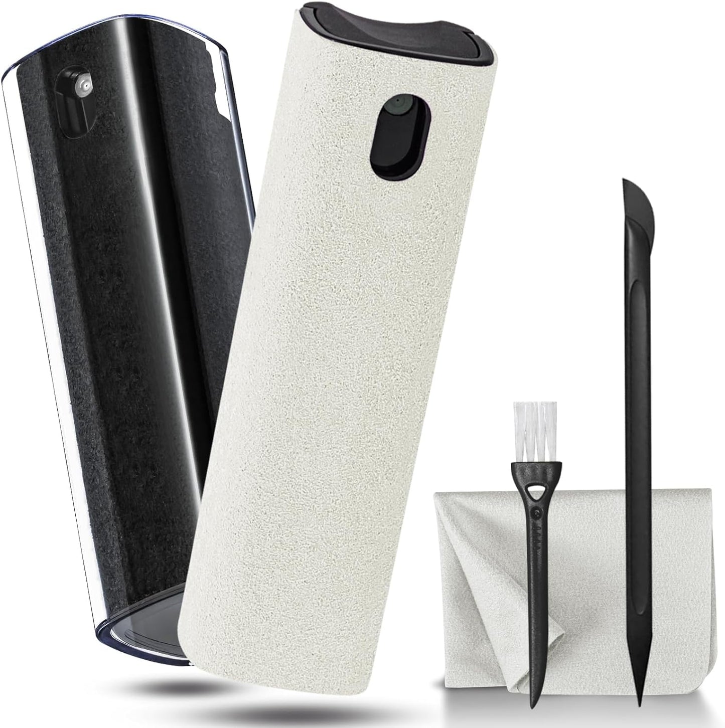 2-Pack Touchscreen & Gadget Cleaner Kit 💧✨ – Spray & Wipe for All Electronics 📱💻🖥️ & Car Screens 🚗