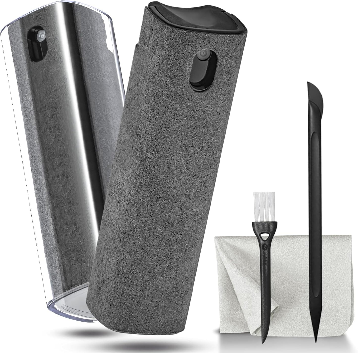 2-Pack Touchscreen & Gadget Cleaner Kit 💧✨ – Spray & Wipe for All Electronics 📱💻🖥️ & Car Screens 🚗