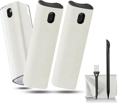 2-Pack Touchscreen & Gadget Cleaner Kit 💧✨ – Spray & Wipe for All Electronics 📱💻🖥️ & Car Screens 🚗
