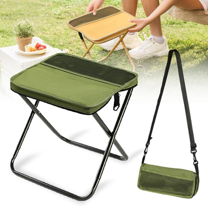 【🔥Big Sale🔥】Ultra-Light Folding Stool 🏕️ Portable for Outdoor Fun