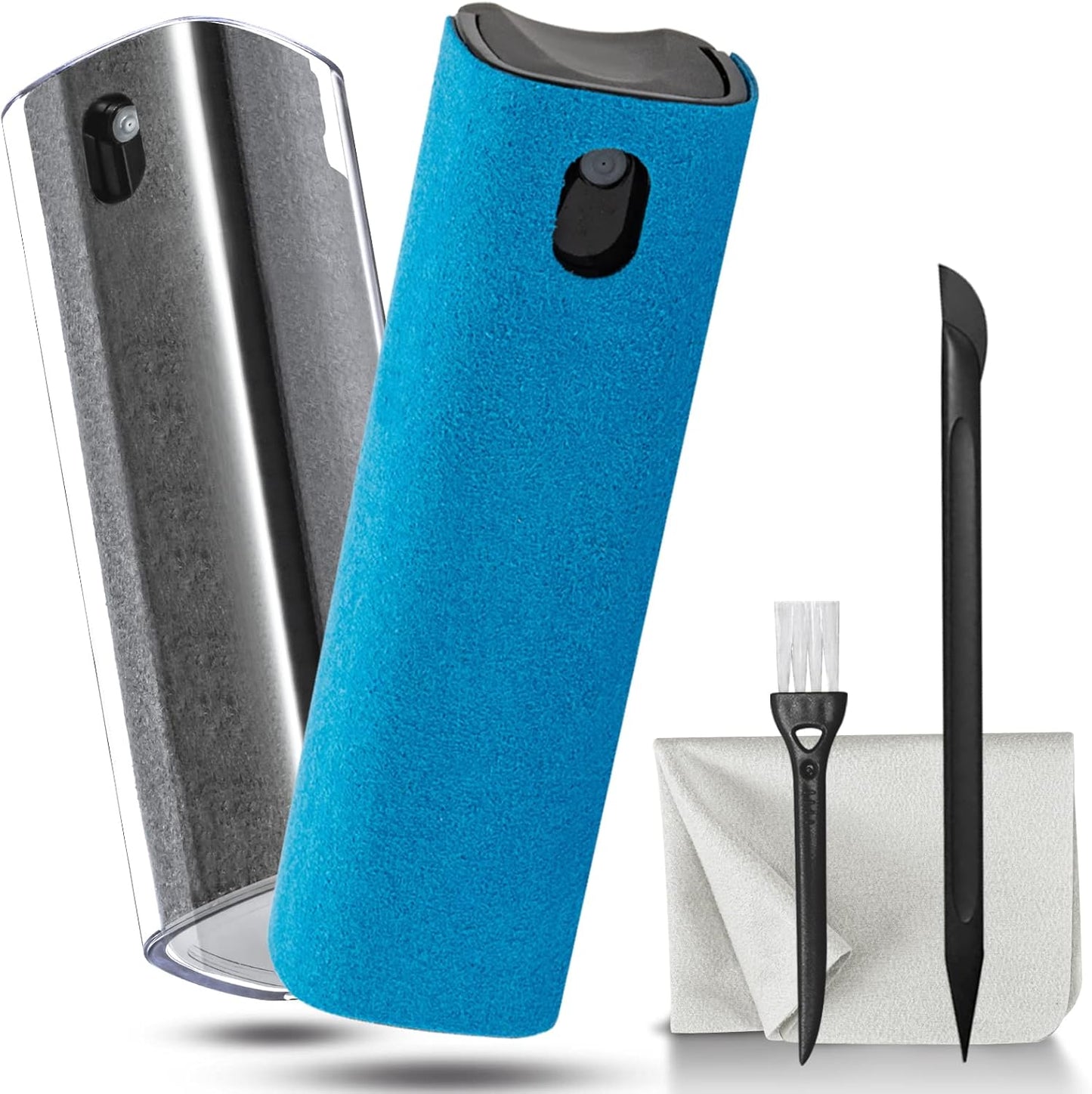 2-Pack Touchscreen & Gadget Cleaner Kit 💧✨ – Spray & Wipe for All Electronics 📱💻🖥️ & Car Screens 🚗
