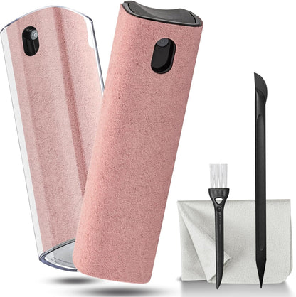 2-Pack Touchscreen & Gadget Cleaner Kit 💧✨ – Spray & Wipe for All Electronics 📱💻🖥️ & Car Screens 🚗
