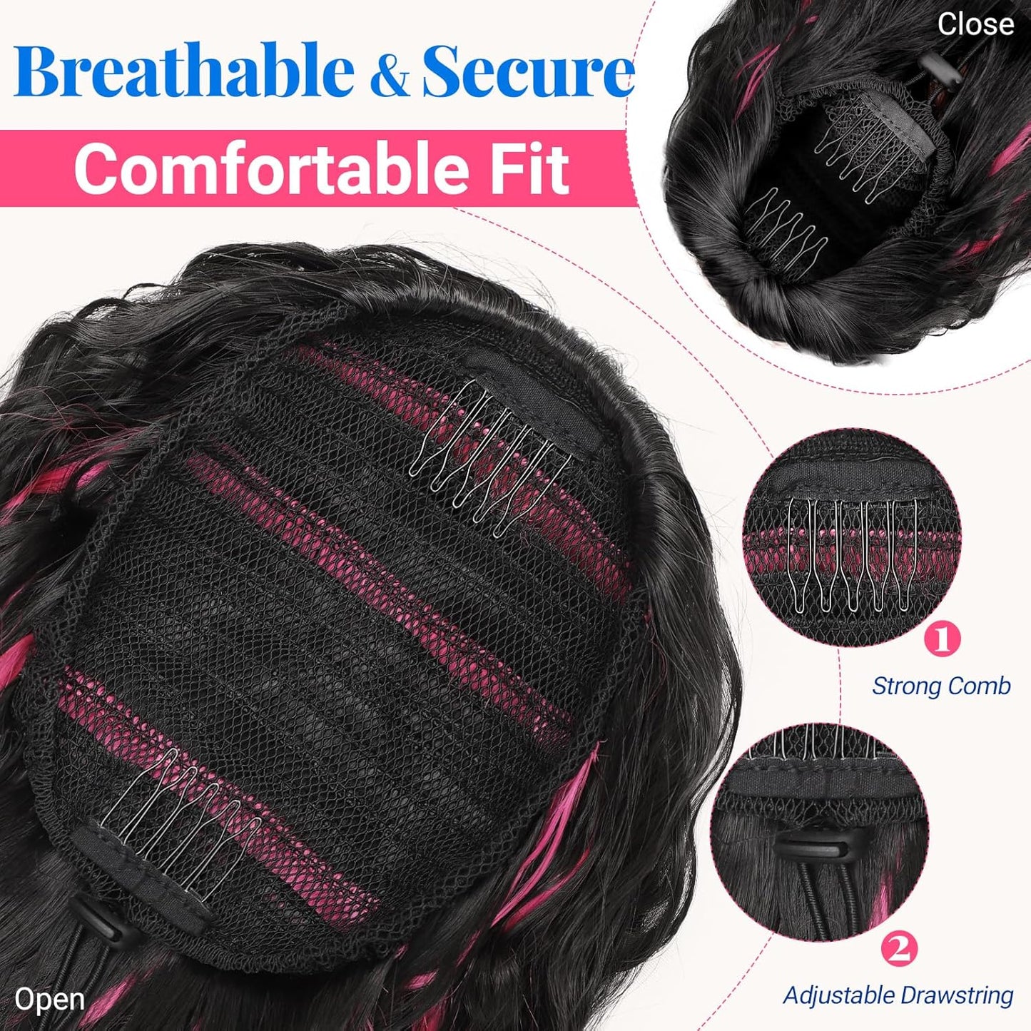 ✨Mega Curly Ponytail – Get Instant Glam and Gorgeous Volume! 🔥