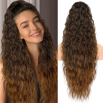 ✨Mega Curly Ponytail – Get Instant Glam and Gorgeous Volume! 🔥