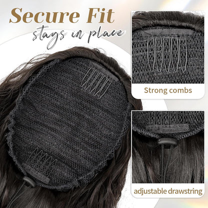 ✨Mega Curly Ponytail – Get Instant Glam and Gorgeous Volume! 🔥