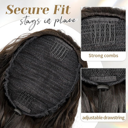 ✨Mega Curly Ponytail – Get Instant Glam and Gorgeous Volume! 🔥