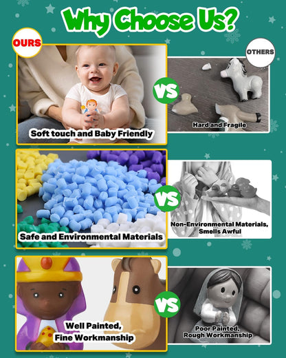 🏆2025 Nativity Advent Calendar (25pcs) 💯NONTOXIC & ODORLESS