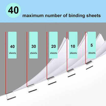 Staple-Free Clip Binder Set