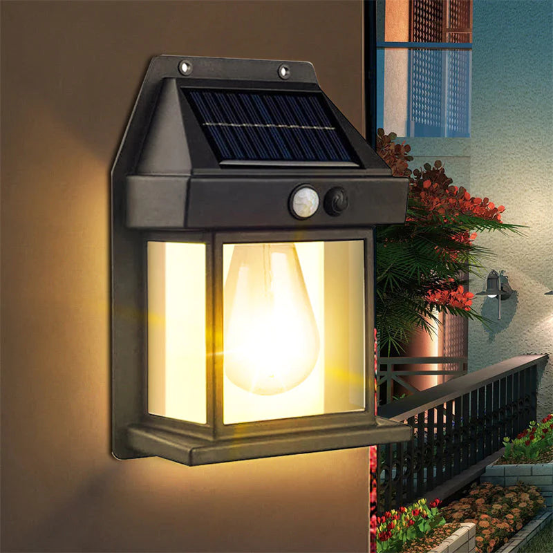 🌞 Outdoor Solar Wall Light 💡 – Motion Sensor, Waterproof & Energy-Saving | First Order Sale 🎉