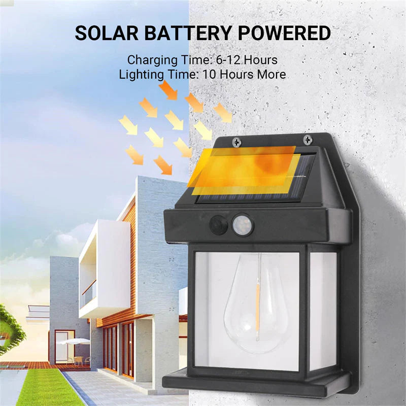 🌞 Outdoor Solar Wall Light 💡 – Motion Sensor, Waterproof & Energy-Saving | First Order Sale 🎉