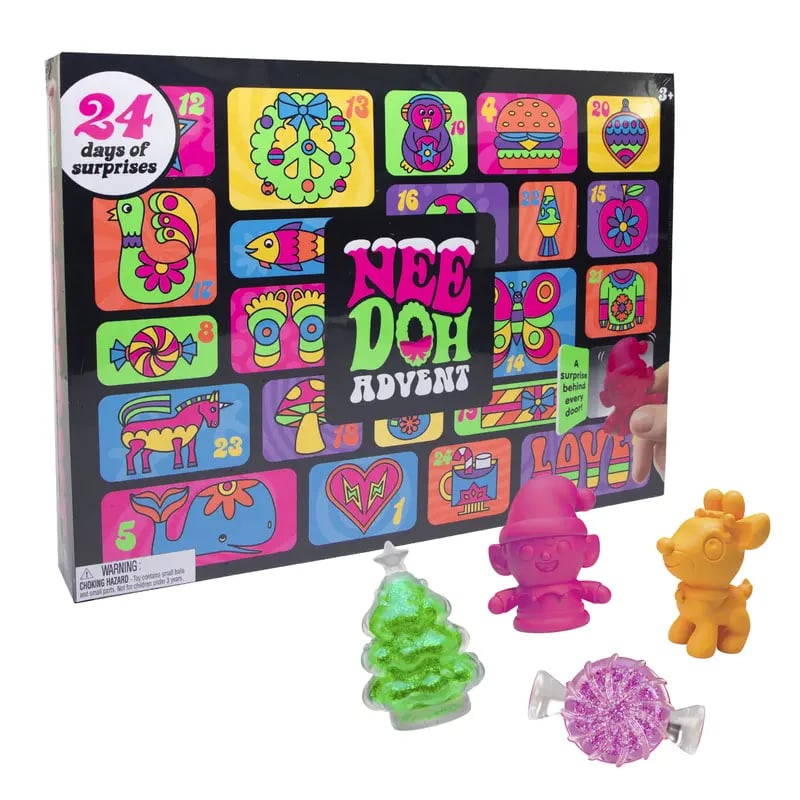 2025 Christmas- Holiday Advent Calendar with 24 Fun Fidget Toys