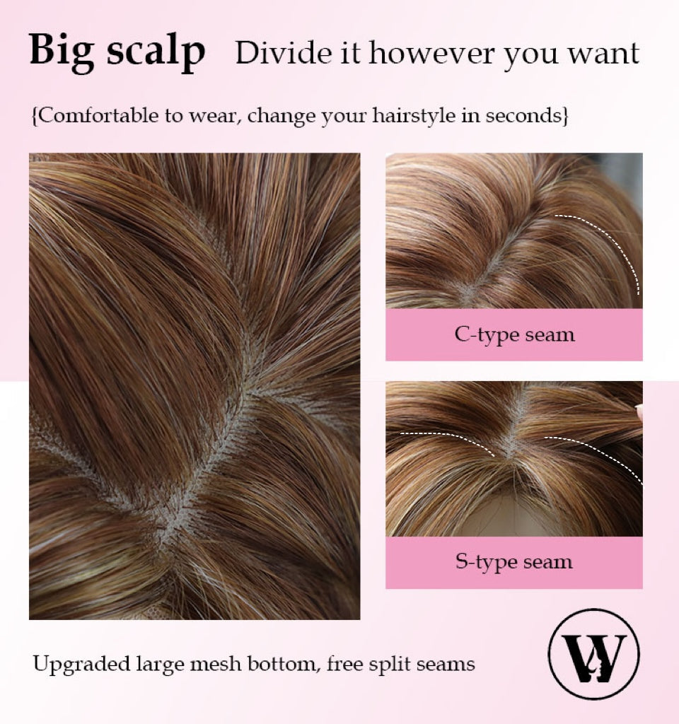 Theodora - Wigyy Ash Blonde Straight Layered Wigs