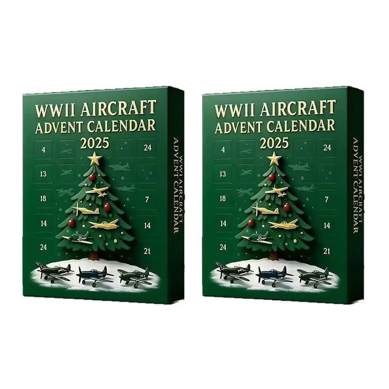 2025 Aircraft Advent Calendar World War II Plane