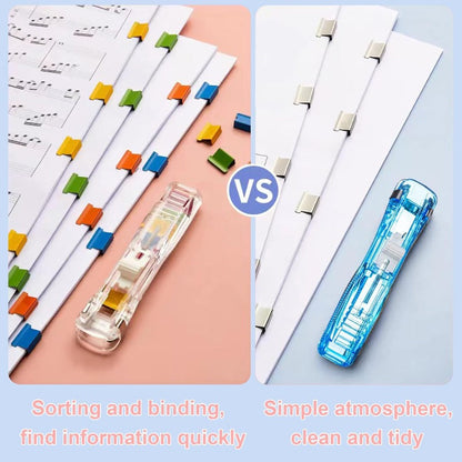 Staple-Free Clip Binder Set