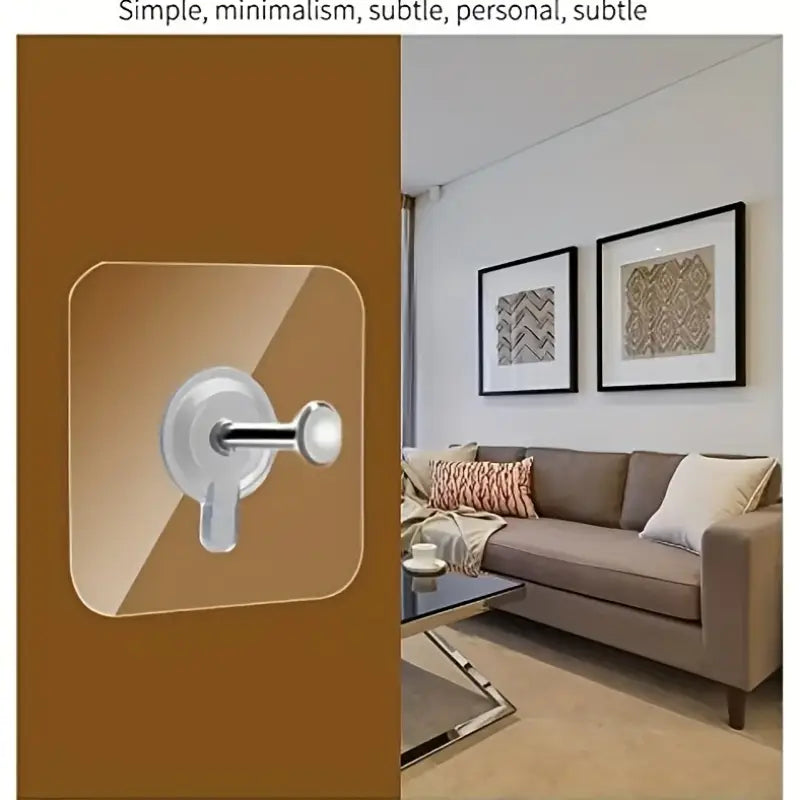 🔥Wall Mount Screw Hooks for Kitchen Bathroom Bedroom Living Room 10 Pcs