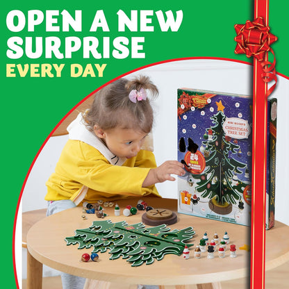 🔥Last Day 49% OFF - 🎅🎄24 Days Countdown Calendar with Christmas Tree