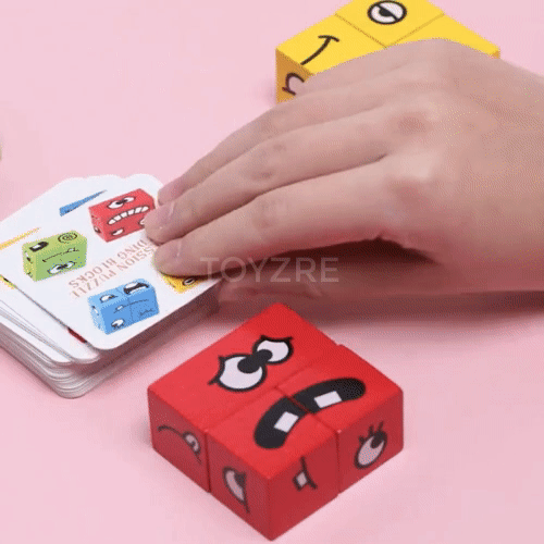 Puzzle Building Cubes